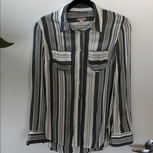Super soft Merona striped top with tags!